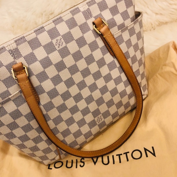Louis Vuitton Damier Azur Canvas Totally PM Bag - Picture 4 of 12